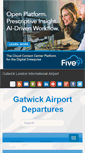 Mobile Screenshot of gatwickairportdepartures.com